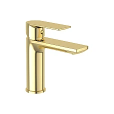 Смеситель для умывальника Excellent Glad золото