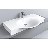 Умивальник Fancy Marble Carme 980 3409101 з литого каменю