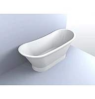 Ванна Fancy Marble Newton з литого каменю 160х64