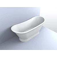 Ванна Fancy Marble Newton з литого каменю 160х64