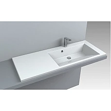 Умивальник Fancy Marble Peggy 1250 3613301/3613401 L/R з литого каменю