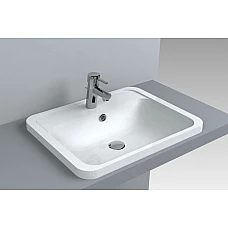 Умивальник Fancy Marble Tiffany 550 4806101 з литого каменю