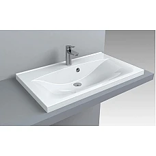 Умывальник Fancy Marble Yonna 800 0608101 из литого камня