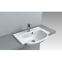 Умивальник Fancy Marble Alva 600 3006101 з литого каменю