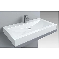 Умывальник Fancy Marble Lily 900 4209101 из литого каменя