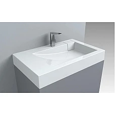 Умивальник Fancy Marble Shelly 800 8708101 з литого каменю