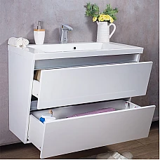 Тумба с умывальником Fancy Marble Кипр 85