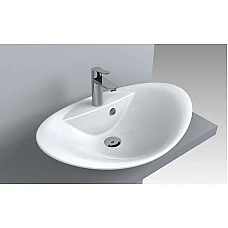 Умивальник Fancy Marble Ruby 640 6707101 з литого каменю