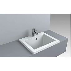 Умивальник умивальник для замочування Fancy Marble Tina 6805101 з литого каменю