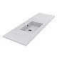 Умивальник над пралкою Fancy Marble Lauretta 1500 5815301/401 L/R з литого каменю