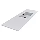 Умивальник над пралкою Fancy Marble Lauretta 1500 5815301/401 L/R з литого каменю