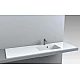 Умивальник над пралкою Fancy Marble Lauretta 1500 5815301/401 L/R з литого каменю