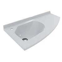 Умывальник Fancy Marble Patricia 800 L 6608301 из литого камня
