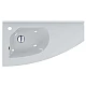 Умивальник Fancy Marble Patricia 800 L 6608301 з литого каменю