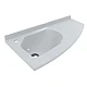 Умивальник Fancy Marble Patricia 800 L 6608301 з литого каменю