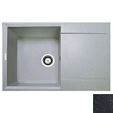 Кухонна мийка 78х49 Fancy Marble ALTISIMO 126070301 чорний