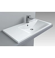 Умивальник Fancy Marble Edison 900 L/R з литого каменю