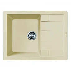 Кухонна мийка 64х49 Fancy Marble ANILA 123060801 айворі