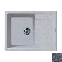 Кухонная мойка 64х49 Fancy Marble ANILA 123061301 графит
