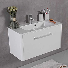 Тумба Fancy Marble Bali 80 з умивальником Beatrice 800