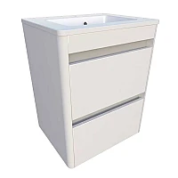 Шафа нижня Bali 50-2 зі стільницею та умивальником Beatrice 500 Fancy Marble 