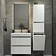 Пенал для ванной комнаты Fancy Marble Borneo-2 400 с корзиной