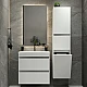 Тумба Borneo 700 з умивальником Lucia 700 Fancy Marble