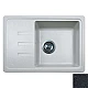 Кухонная мойка 61х43 Fancy Marble DELGADO 124060301 черный
