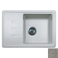 Кухонна мийка 61х43 Fancy Marble DELGADO 124060401 сірий