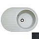 Кухонна мийка 76х49 Fancy Marble ELIPSE 120070301 чорний