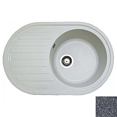 Кухонна мийка 76х49 Fancy Marble ELIPSE 120071301 графіт