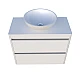 Шафа нижня Fiji-2 800 зі стільницею та умивальником Kris 420 Fancy Marble