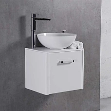 Тумба Fancy Marble Fiji 50 с умывальником Kris 420