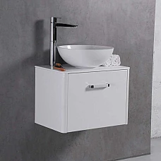 Тумба Fancy Marble Fiji 60 с умывальником Kris 420