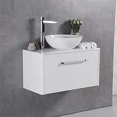 Тумба Fancy Marble Fiji 80 з умивальником Kris 420