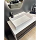 Тумба KORO с умывальником Island 600 Fancy Marble AO18198