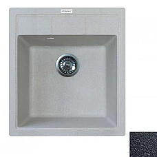 Кухонна мийка 46х51 Fancy Marble LADRILLO 122041401 чорний металік