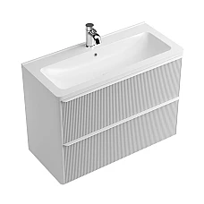 Шафа нижня MAYCAN з умивальником Veritas 1000 Fancy Marble