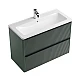 Шкаф нижний MAYCAN с умывальником Veritas 1000 Fancy Marble