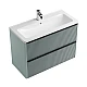 Шкаф нижний MAYCAN с умывальником Veritas 1000 Fancy Marble