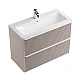 Шкаф нижний MAYCAN с умывальником Veritas 1000 Fancy Marble