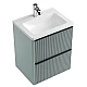 Шкаф нижний MAYCAN с умывальником Veritas 600 Fancy Marble