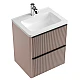 Шкаф нижний MAYCAN с умывальником Veritas 600 Fancy Marble