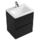 Шкаф нижний MAYCAN с умывальником Veritas 600 Fancy Marble