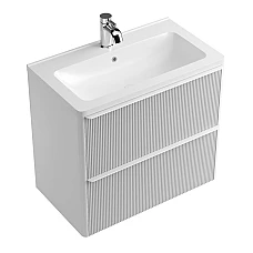 Шафа нижня MAYCAN з умивальником Veritas 800 Fancy Marble