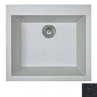 Кухонна мийка 56х50 Fancy Marble MUNDO 121050301 чорний