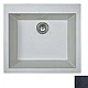 Кухонна мийка 56х50 Fancy Marble MUNDO 121051401 чорний металік