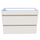Тумба PALMA 100-2 с умывальником Vitold 1000 Fancy Marble