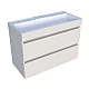 Тумба PALMA 100-2 с умывальником Vitold 1000 Fancy Marble