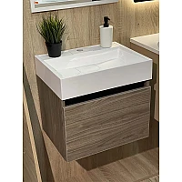 Тумба PALMA 50-1 с умывальником Vitold 500 Fancy Marble